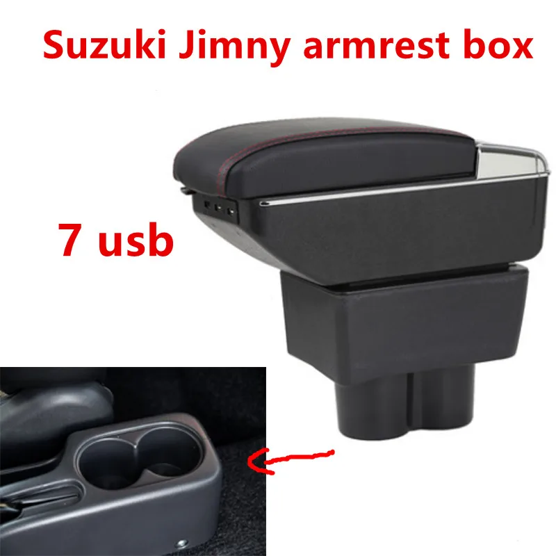 

for Suzuki Jimny armrest box central Store content box products interior Armrest Storage car-styling accessories part