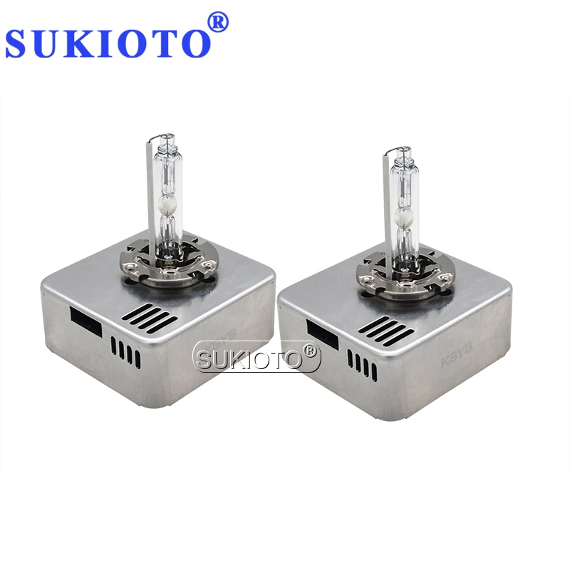 SUKIOTO Upgrade Genuine D5S Xenon HID Bulb 35W 5500K White All-in-one Car Headlight Replacement Bulb D5S 35W Ballast 9285410171 (10)