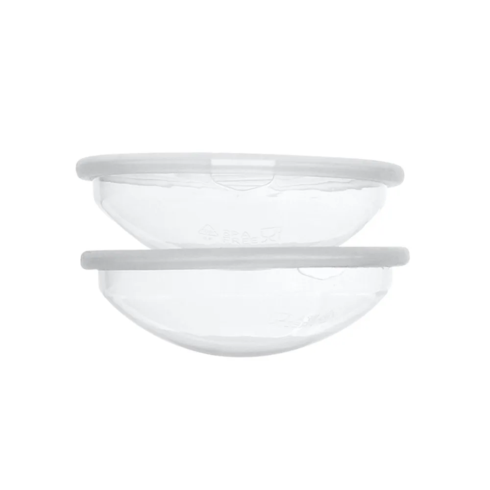 2Pairs Reusable Anti-Overfill Breast Pad Baby Feeding Breast Pad Washable Breathable Nursing Pad Waterproof Mom Postpartum P (8)