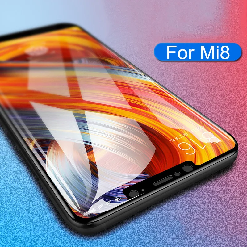 Полное покрытие для Xiaomi Mi 8 SE 6 6X стекло закаленное Redmi Note 5 Pro S2 Защита экрана Plus