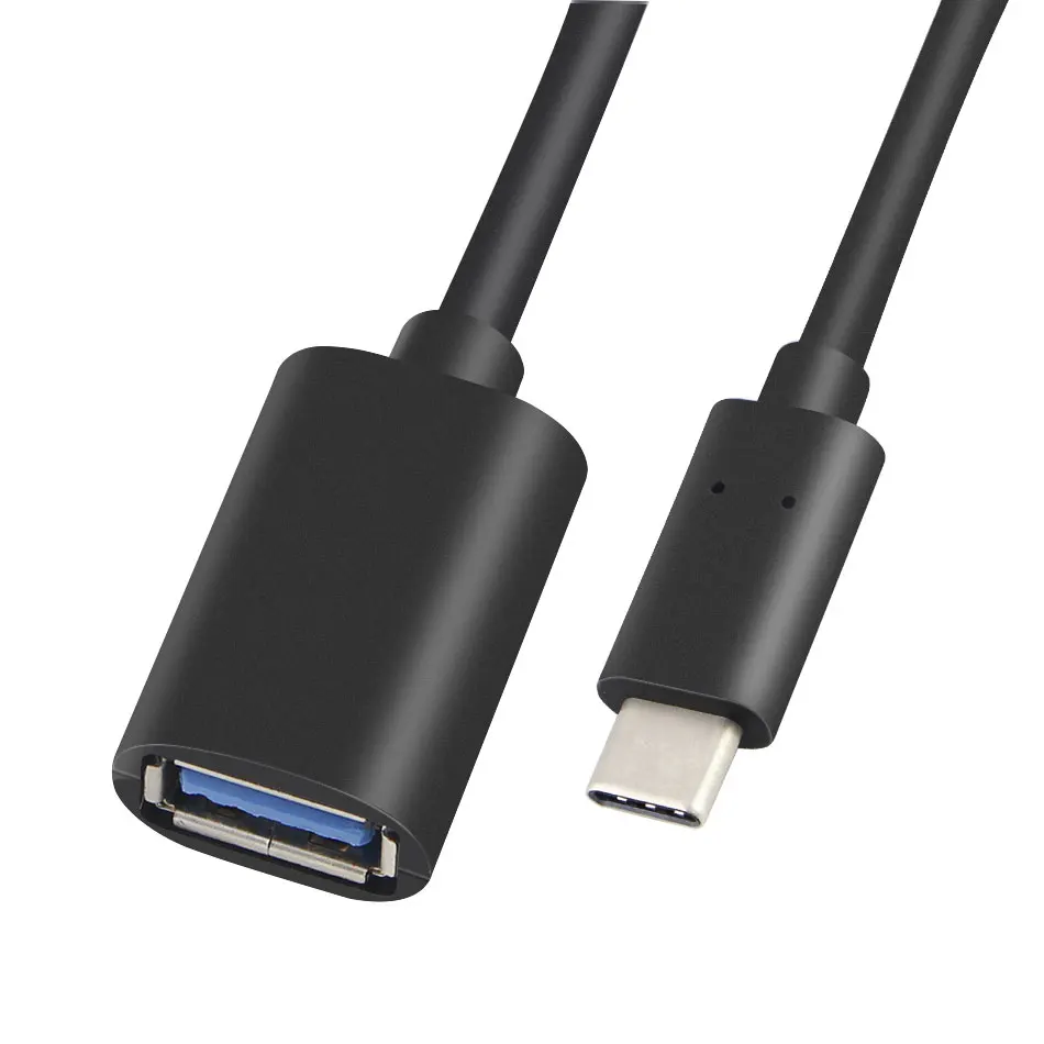 

Black Type-C USB 3.0 High Speed OTG Converter Adapter Kit Cable For Smart Phone PC Connection USB Charging Cable