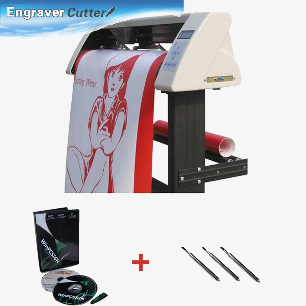 24 &quotзнак Виниловый резак плоттер с функцией Контурной Резки|plotter cutting|plotter cutterplotter