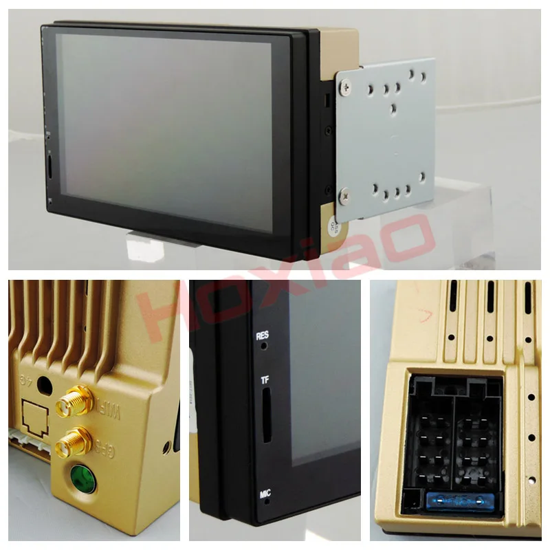 Discount Universal 2 din Android 6.0 Car DVD player GPS+Wifi+Bluetooth+FM+Quad Core 7 inch 1024*600 screen car radio 2din multimedia 5