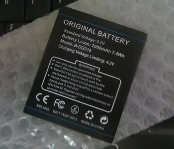 

3.8V batteries Rechargeable Li-ion Li-polymer Built-in lithium polymer battery for DOOGEE B-DG310 2000mAh