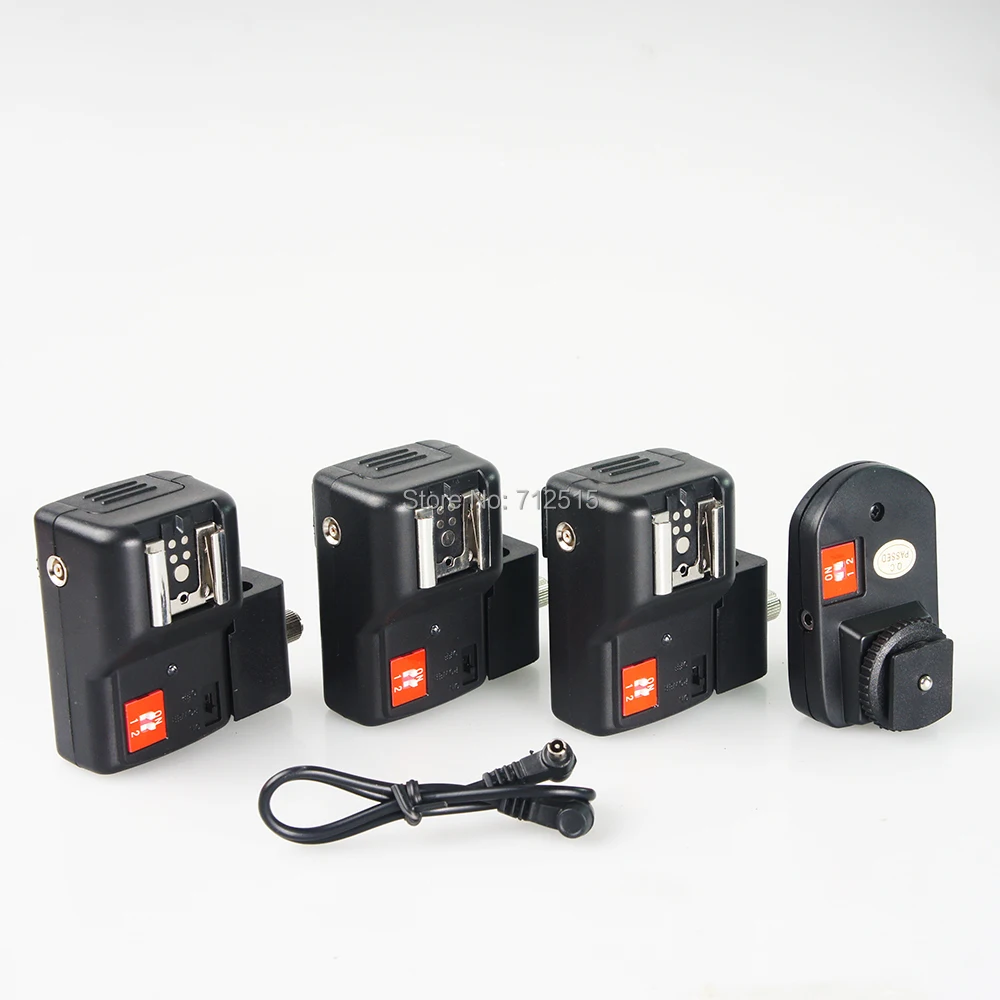 Wansen PT-04NE 4 Channels Wireless Remote Speedlite Flash Trigger   Umbrella Holder  3 Receivers for Canon Nikon Pentax Olympus (1).jpg