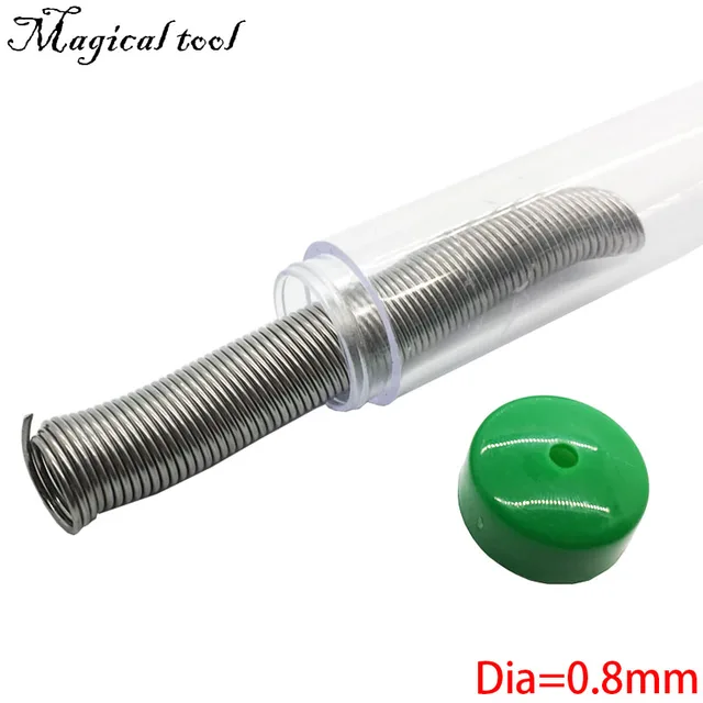 Portable 0.8mm High Pure Solder Wire Pen Tube Dispenser Tin Lead Core