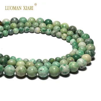 

Wholesale 100% Natural China Qinghai Jades Round Natural Stone Beads For Jewelry Making DIY Bracelet Necklace 6mm 8mm 10mm