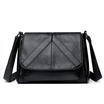 

Casual Designer Women Messenger Bags Female Soft PU Leather Crossbody Shoulder Bag High Quality Fashion Women's Bags Handbags