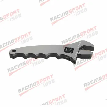 

Adjustable Aluminum AN Wrench Hose Fitting Tool Spanner Black/Blue