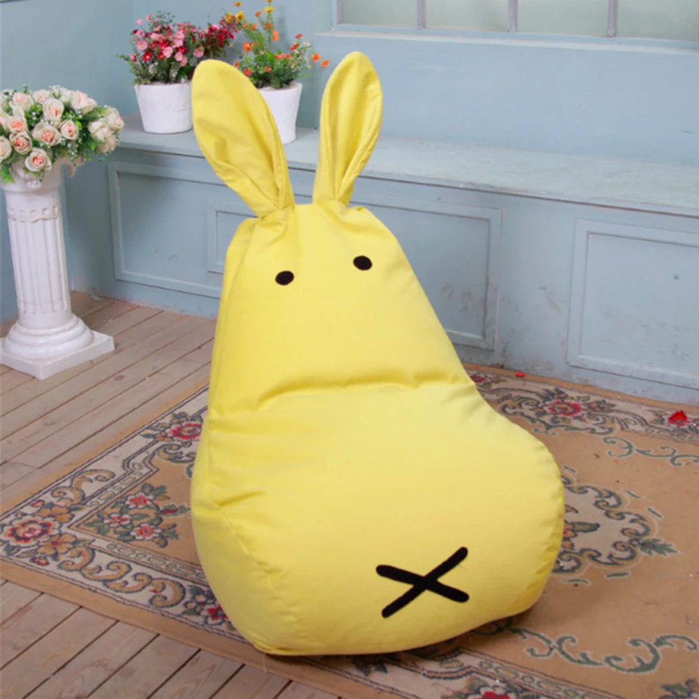 Fancytrader Lazy Rabbit BeanBag Toys for Children Particle Filling Cute Stuffed Bunny Kids Sofa Chair Doll 6 Colors 2 Sizes Fancytrader Lazy Rabbit BeanBag Toys for Children Particle Filling Cute Stuffed Bunny Kids Sofa Chair Doll 6 Colors 2 Sizes