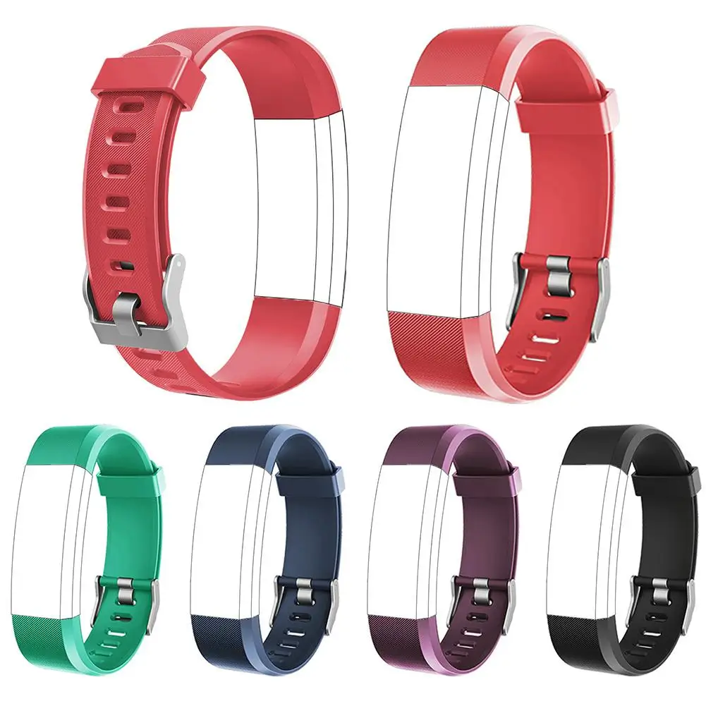 

New Arrival Replacement Silicone Adjustable Wrist Strap Band for ID115Plus Smart Bracelet