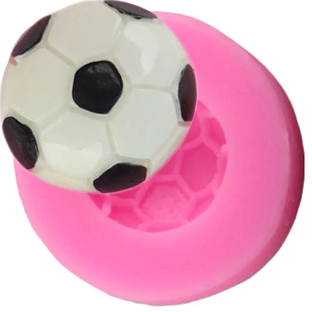 Football Cooking Mould Silicone Mold Ball Soap Mold Fondant Sugar