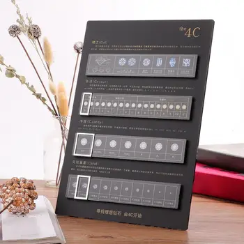 

Foldable Jewelry Diamond Display Board Practical Presentation Explanation Tool For Jewelry Presentation And Sales a