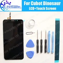 Cubot Dinosaur LCD Display+Touch Screen 100% Original LCD Digitizer Glass Panel Replacement For Cubot Dinosaur +tools+adhesive