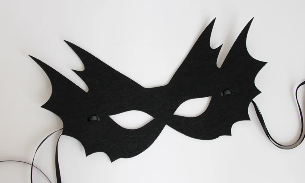 Сексуальная Летающая летучая мышь маска для глаз на Хеллоуин, войлочная ткань для Хэллоуина, косплей, сексуальная женская маска, маска для лица, платье, маскарад, карнавальные, вечерние, поставка