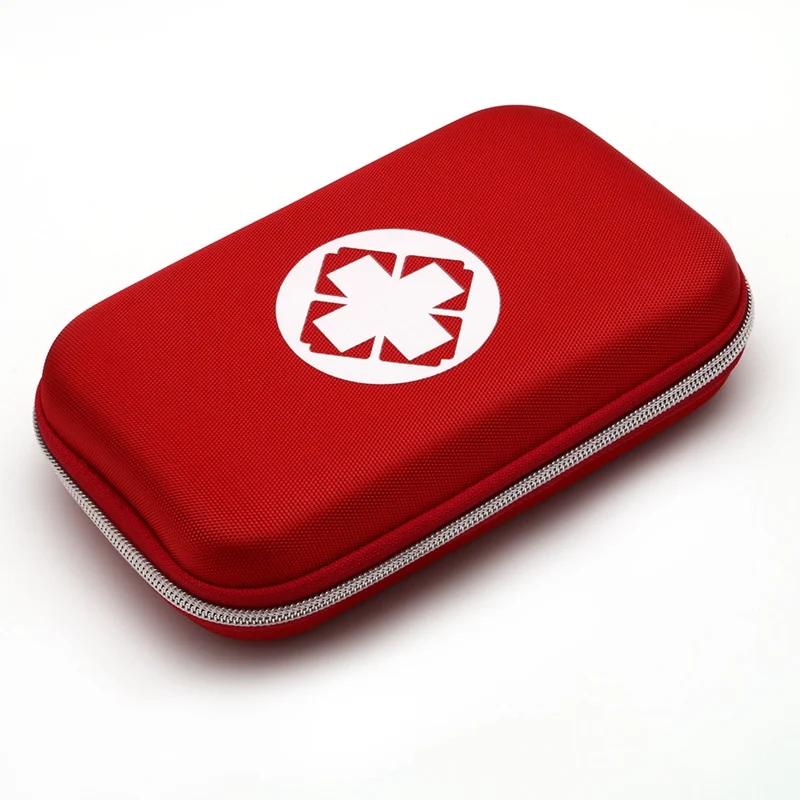 Многофункциональная сумка для экстренной помощи на открытом воздухе, портативная медицинская сумка, аптечка с узором, органайзер для лекарств, спасательная сумка - Цвет: Красный