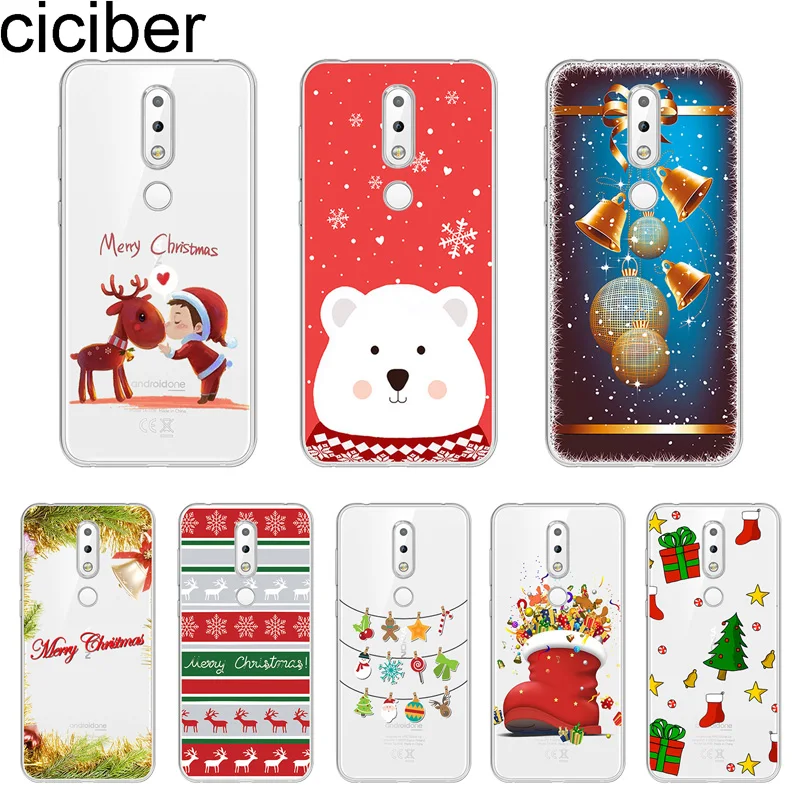 Ciciber для Nokia 8 1 7 6 5 3 2 плюс 9 PureView чехол телефона X7 X6 X5 X3 бант из ленты TPU с