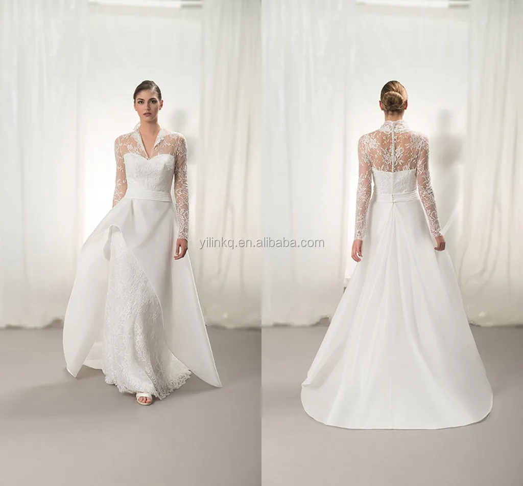 2017 Top Elegant Alibaba Lace Chiffon Turkish Front Short 2017 Top Elegant Alibaba Lace Chiffon Turkish Front Short Long Back Wedding Dresses Patterns Online In From Weddings Events On
