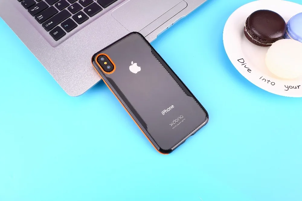 Чехол для телефона X Doria Fense серии iPhone 10 военный проверенный на уровень падения