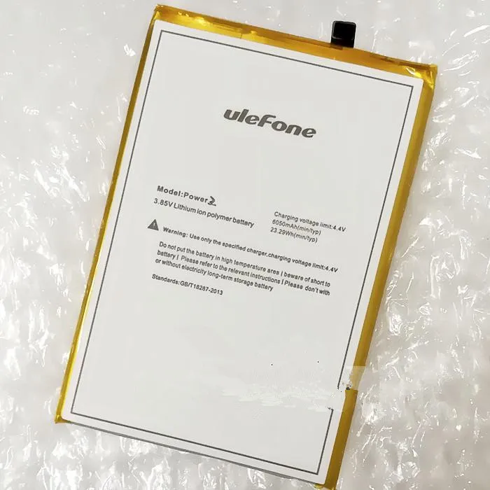 Оригинальный аккумулятор Ulefone Power 2 6050 мАч для II/ Phone 5 дюйма MTK6750T Восьмиядерный Android