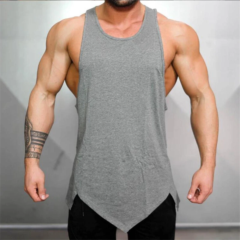 Бренд Muscleguys одежда для фитнеса майка тренажерных залов мужская canotta бодибилдинга