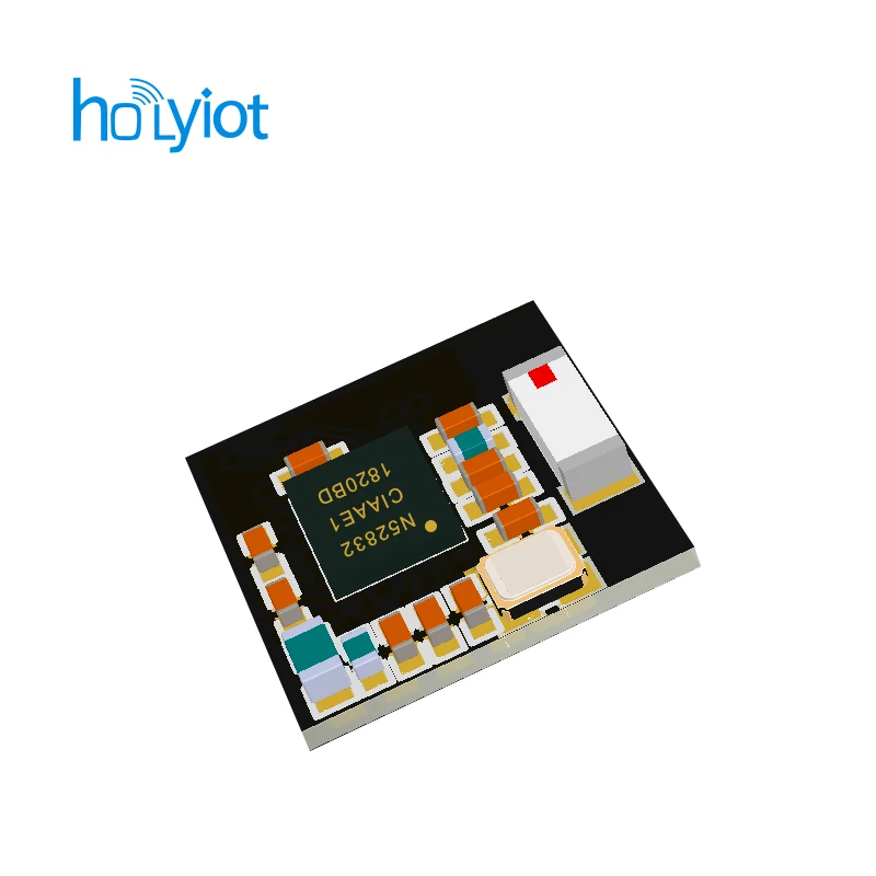FCC CE TinyBLE Holyiot nRF52832 Bluetooth модуль с низким энергопотреблением BLE 5 0 для сетки