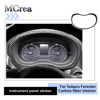 

MCrea Car-styling Inner Instrument Panel Frame Covers Stickers Decorative For Subaru Forester 2018 2017-2013 Auto Accessories
