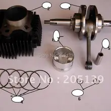 Moto R LIFAN 125CC Корпус цилиндра двигателя moto rcycle moto cross moto cicleta dirt pit ATV вездеходы картинг квадроцикл запчасти