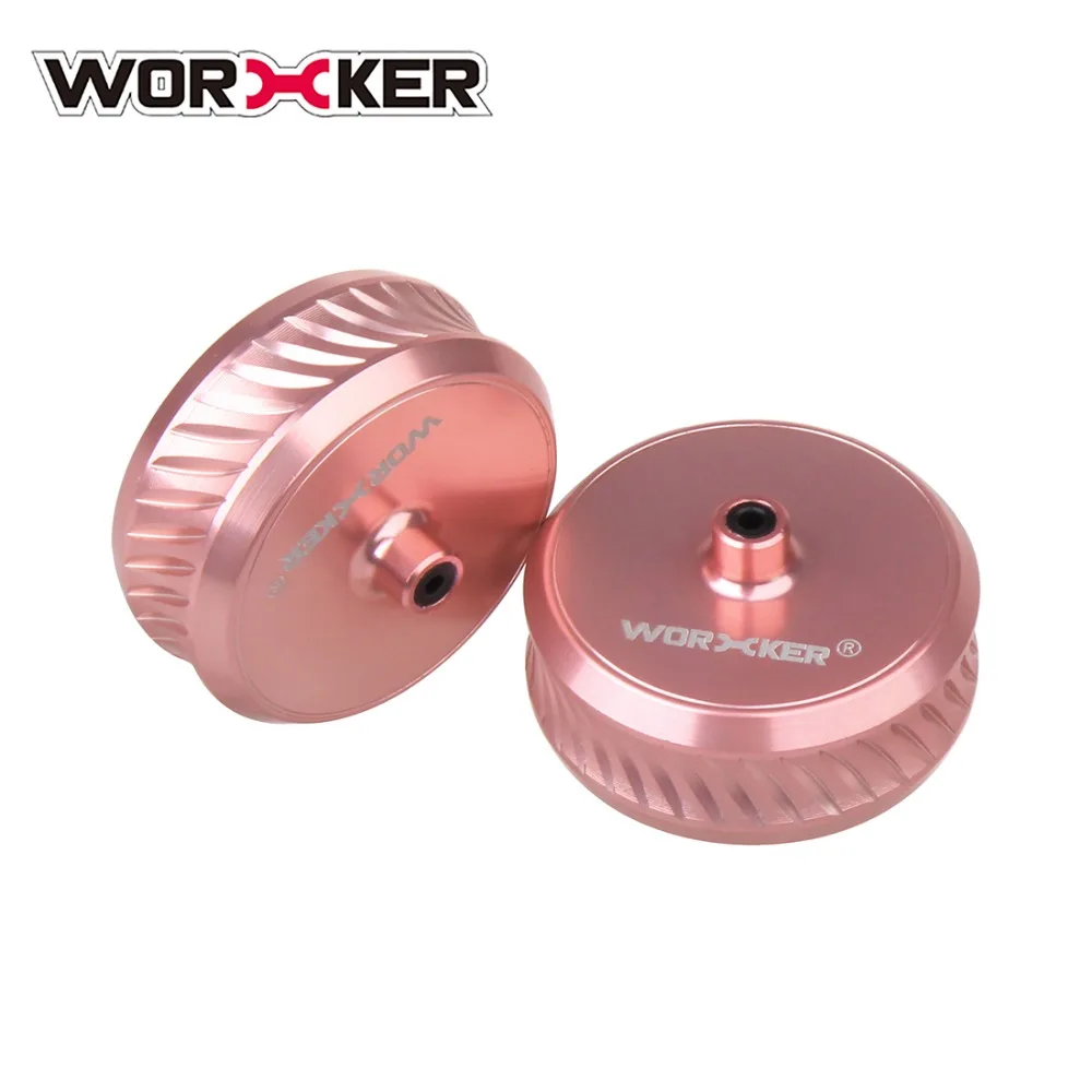 Worker Twill Metal Flywheel for Nerf N-Strike Elite Stryfe Blaster/Nerf N-Strike Elite Rapidstrike CS-18 Blaster - Rosy Golden