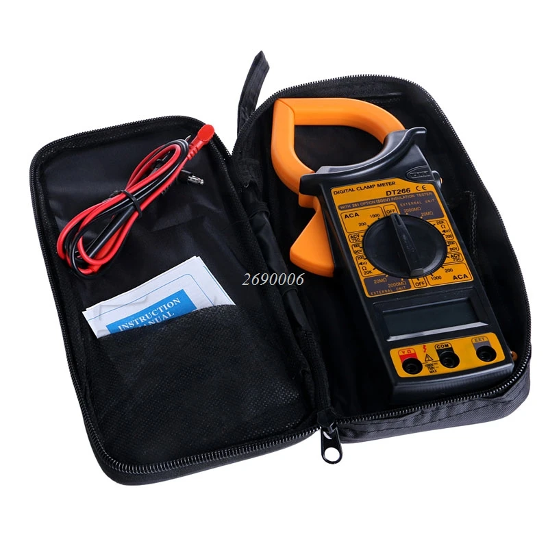 Hot Digital Voltmeter Ammeter Ohmmeter Multimeter AC DC Volt Tester Clamp Meter A20585 Hot Digital Voltmeter Ammeter Ohmmeter Multimeter AC DC Volt Tester Clamp Meter A20585
