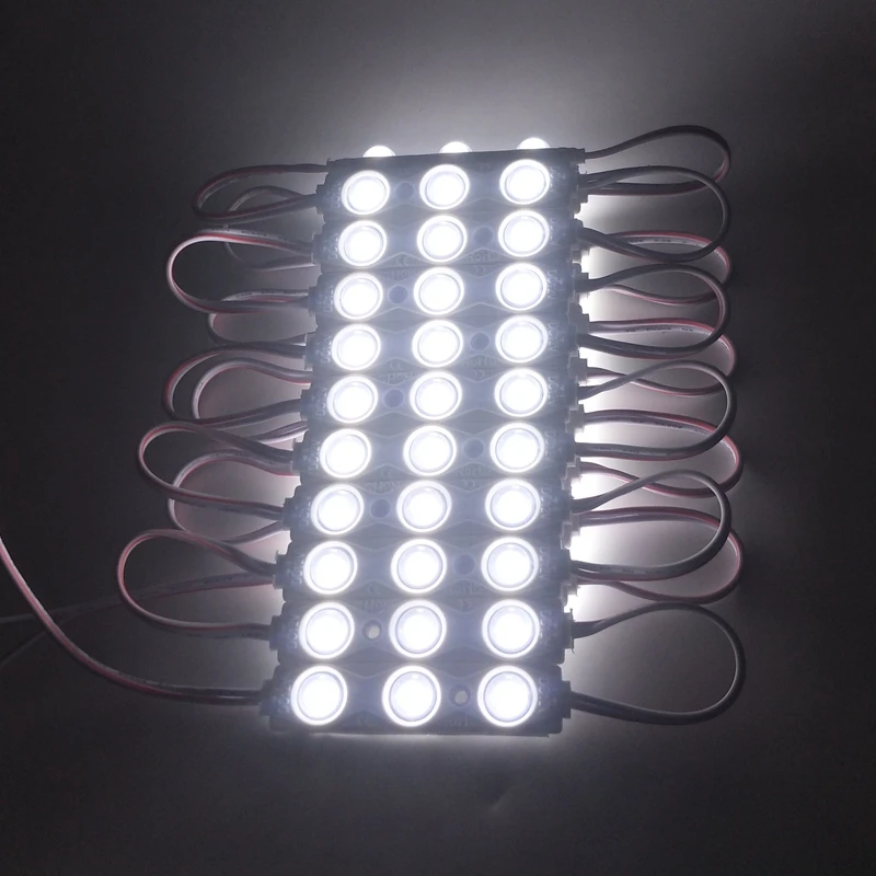 Супер яркий светодиодный модуль 2835 SMD DC12V 1 5 Вт Водонепроницаемый Холодный