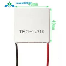 TEC1-12710 радиатор Термоэлектрический охладитель охлаждающая пластина Пельтье Модуль