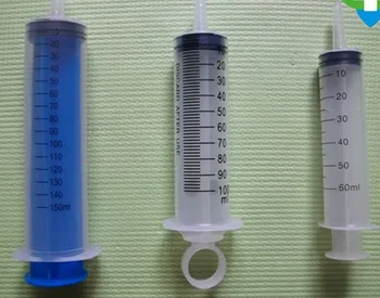 

free shipping Enteroclysm enema medical syringes feeder needle glue disposableb syringe