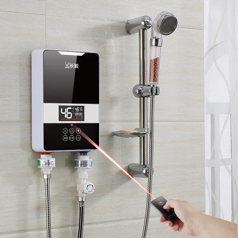 7000 w chauffage rapide chauffe eau instantané électrique ménage salle de bains cuisine location chambre température constante tenture murale chauffage