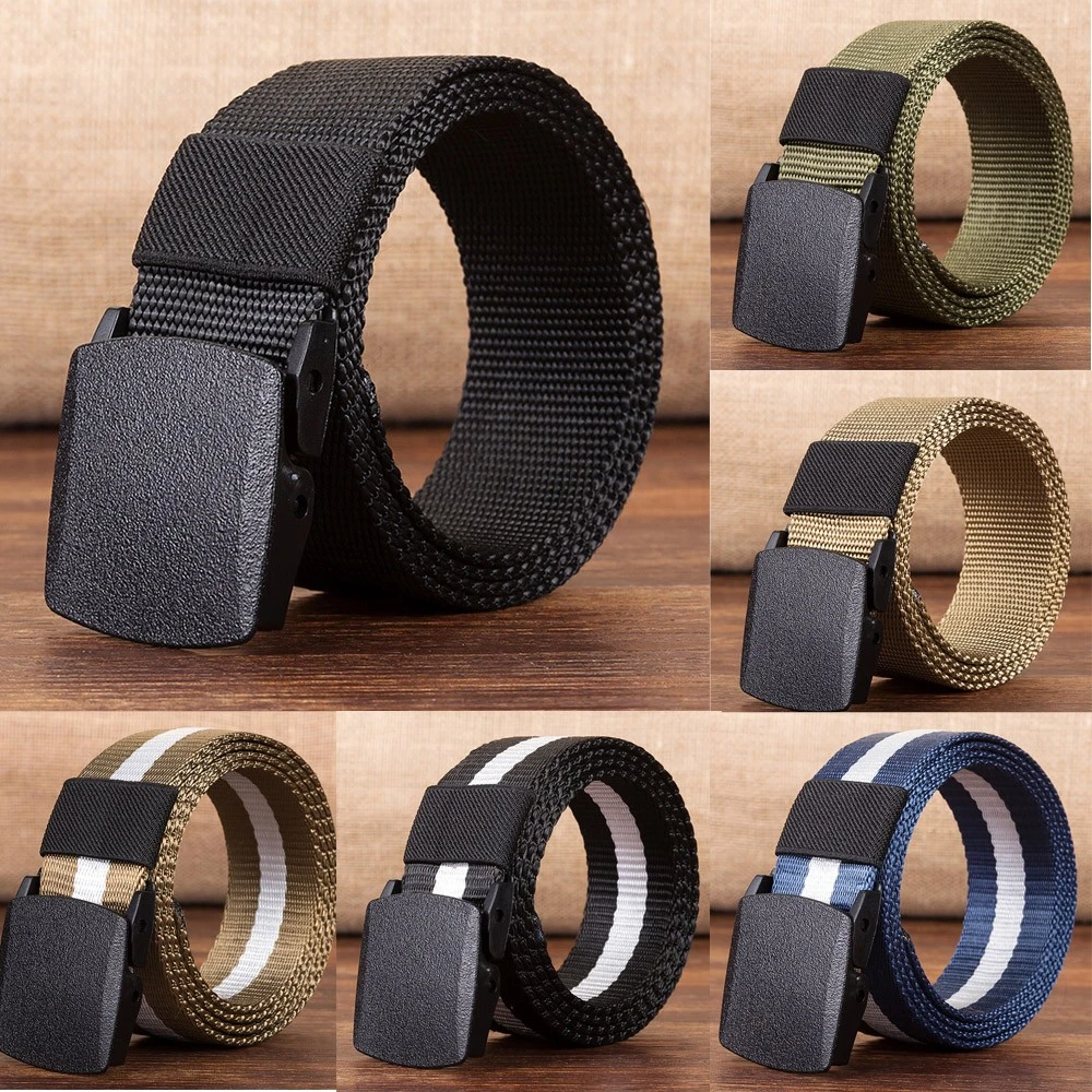 canvas belt buckle