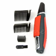 1 шт. 2 in1 Электрический Ухо Нос удаление волос на лице триммер бритва-триммер для удаления чистого дизайн J