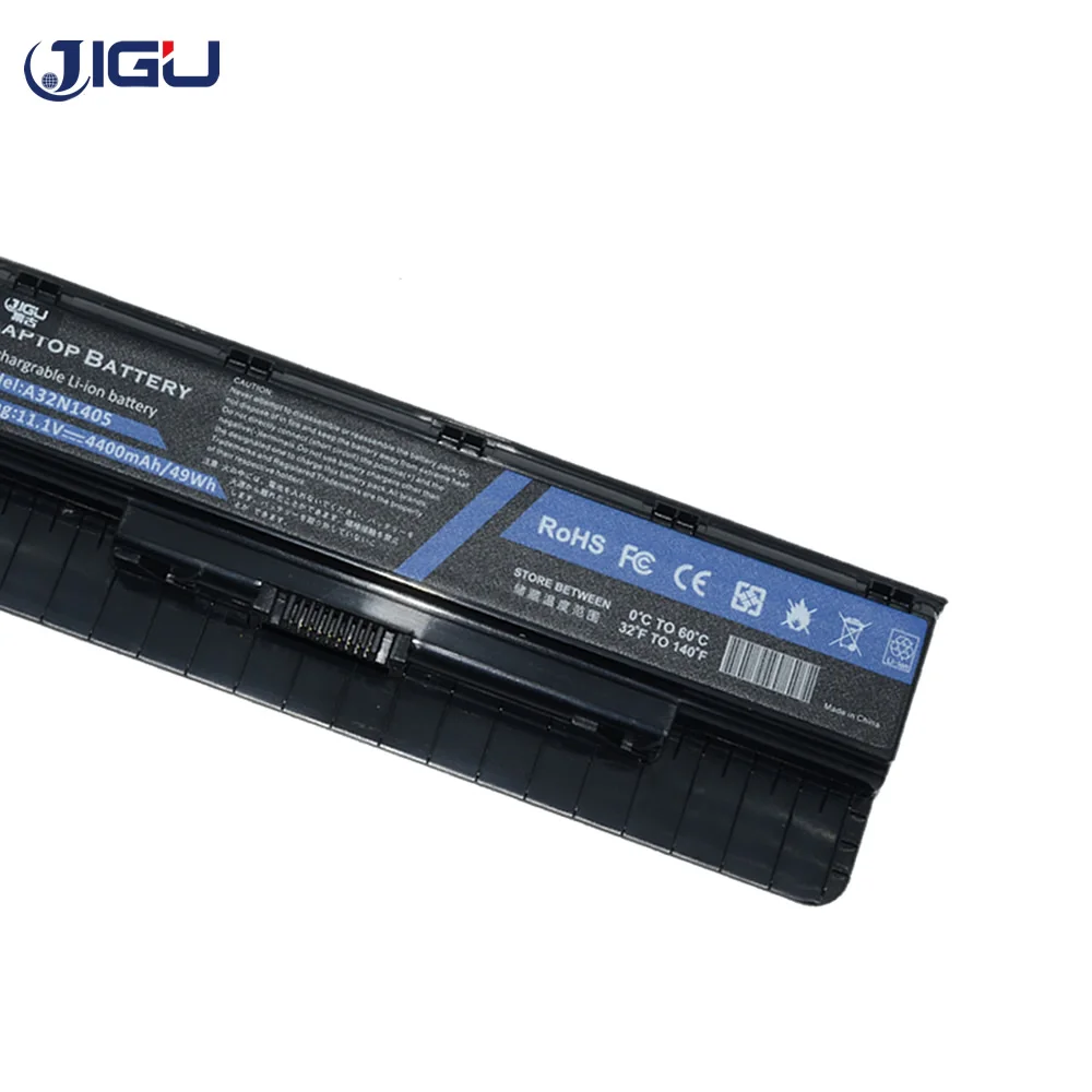 JIGU ноутбука Батарея A32N1405 A32NI405 для ASUS G551 G551J G551JK G551JM G551JW N551JW4720 N751 N751JK для ROG G58 G58J 6 ячеек