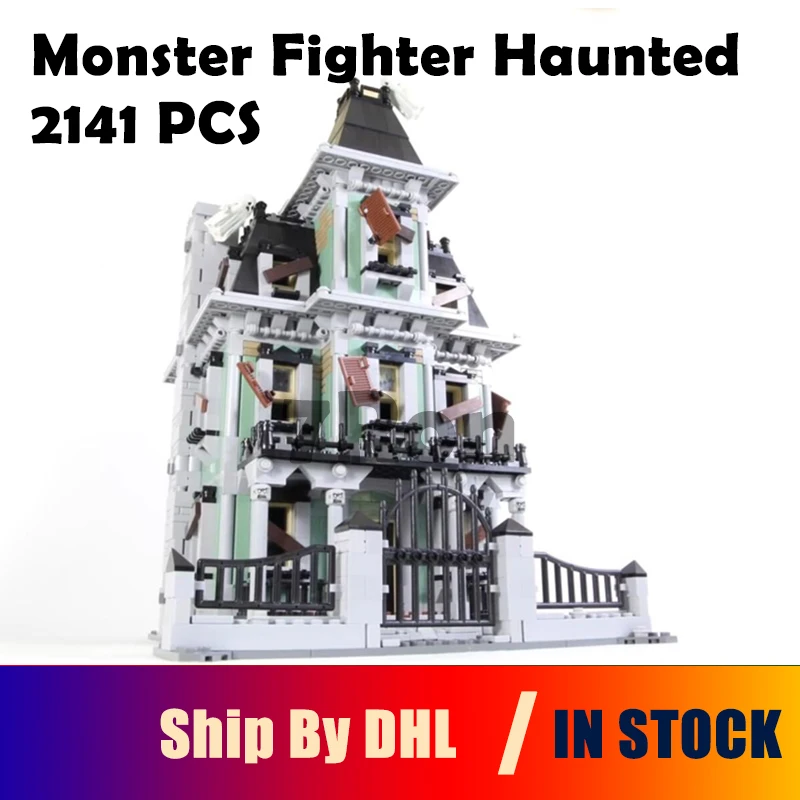 

Compatible with 10228 Model Building 2141Pcs City Monster Fighter Haunted House Kits Figure Blocks Bricks Toys hobbies
