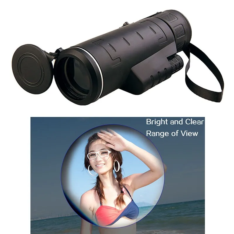 

Professional Waterproof Day & Night Vision 40x60 HD Optical Monocular Telescope for Camping Hunting Hiking