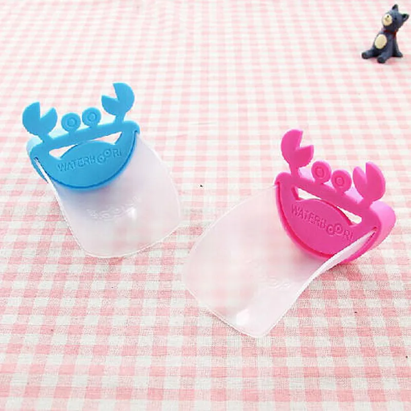 

1PC Bathroom Sink Faucet Extender Crab Shape For Children Kid Washing Hands