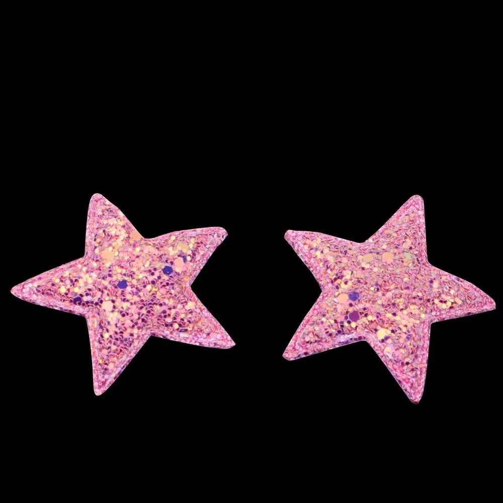 Sequins Hair Accessories Kids Magic Hair Sticker Crown Heart Girls Headwear Patches Children Hairwear Paste Style Cute