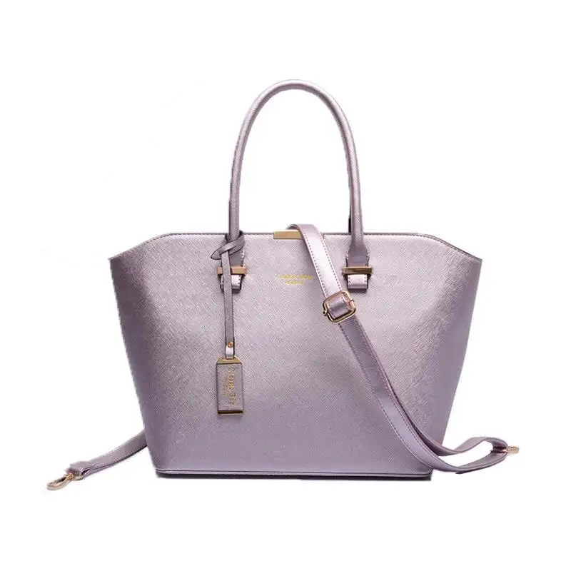 

Hot Sale Popular Fashion Handbag Brand Design Women PU Leather pure colour Bag High Quality Real Shoulder Bag Dull Polish Bag