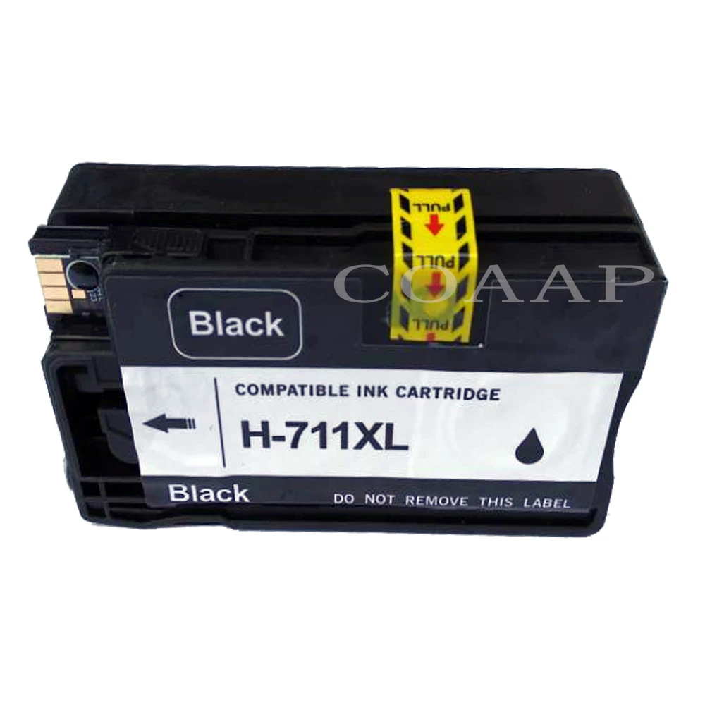 4 pack Compatible hp 711 711XL BK C M Y Ink Cartridge for HP DesignJet T120 T520 inkjet Printer for CZ133A CZ130A CZ131A CZ132A