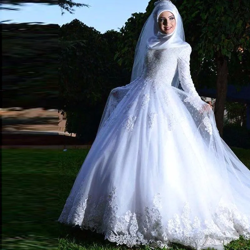 Vestido-De-Noiva-Arabic-Muslim-Wedding-Dresses-2016-Appliques-Long-Sleeve-Ball-Gown-Wedding-Bridal-Gowns (1)