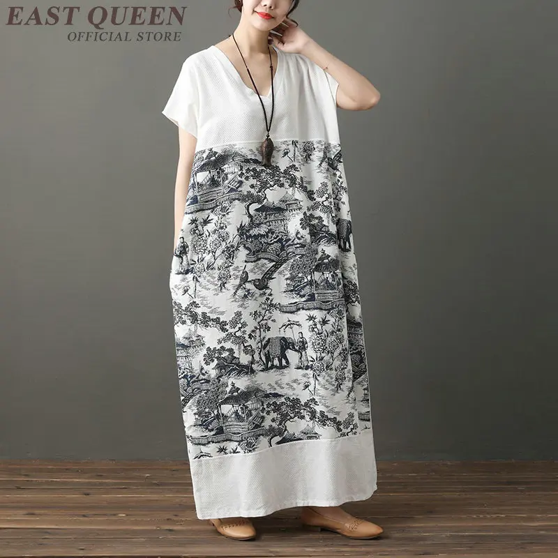 Китайское традиционное платье в восточном стиле, современный чонсам, Ципао AA4030 - Цвет: 2