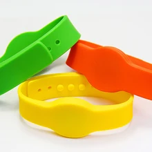 100 шт./лот 125 кГц EM4100 TK4100 наручный браслет с технологией радиочастотной идентификации только для чтения ID карточки для бассейна сауна комната тренажерный зал