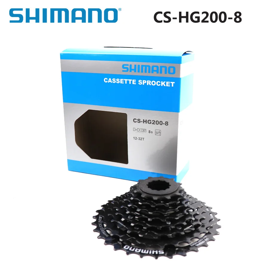 Shimano CS велосипедный HG200 8s кассеты для горного велосипеда с бесплатными колесами