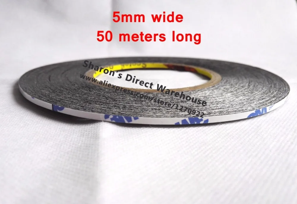 5mm Wide, Common Use Double Adhesive Tape For Tablet Phone Pad Screen