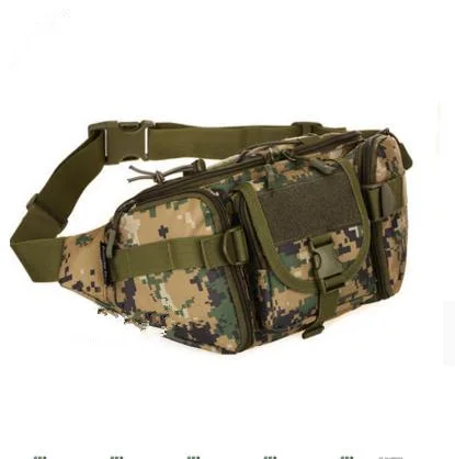 Армейская поясная сумка, наружная водонепроницаемая сумка, тактическая сумка, система, сумка на пояс, спортивные сумки, военные - Цвет: E