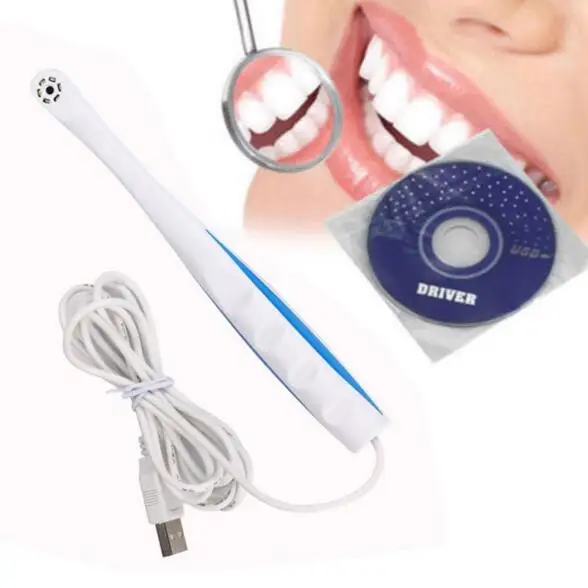 8MP USB 2.0 6-LED Dental Intraoral Endoscope Oral Digital Micro-check Camera X8152 6